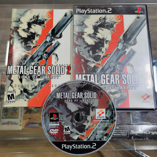 Metal Gear Solid 2 Sons Of Liberty Playstation 2