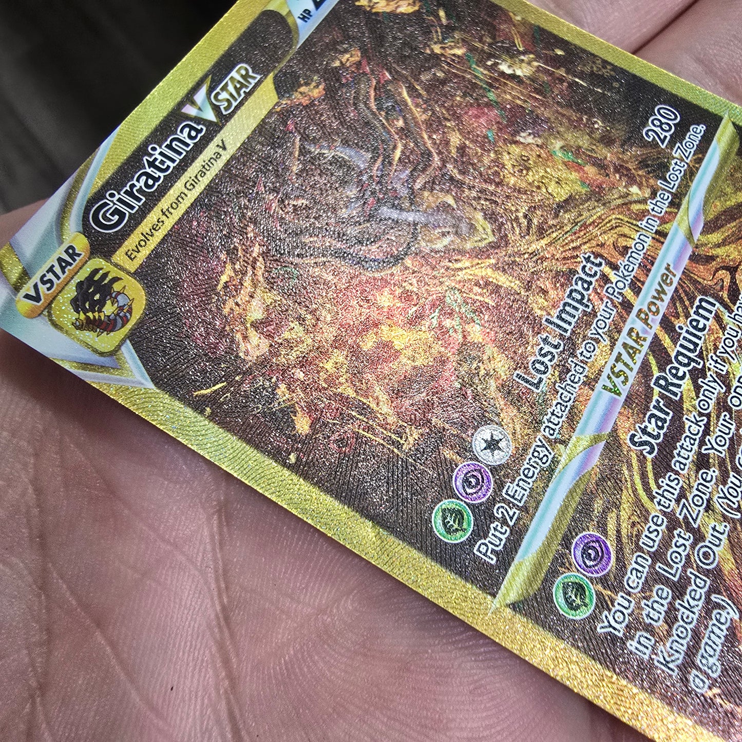 Giratina VSTAR (Secret) - Crown Zenith: Galarian Gallery (DMG)