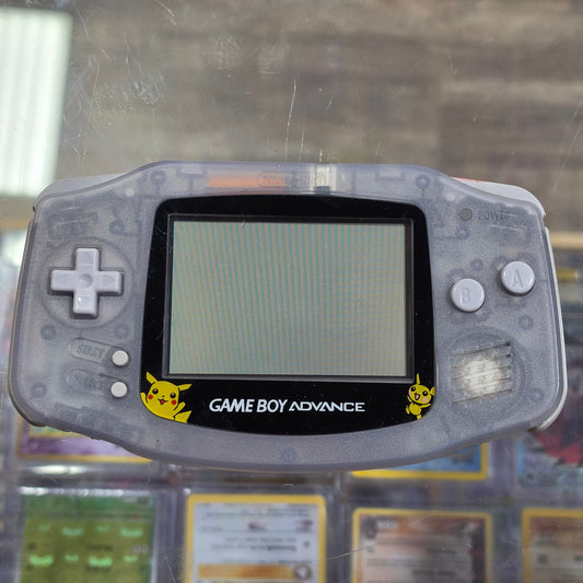 Nintendo Gameboy Advance Handheld System with (Custom Pokémon Front Plate)
