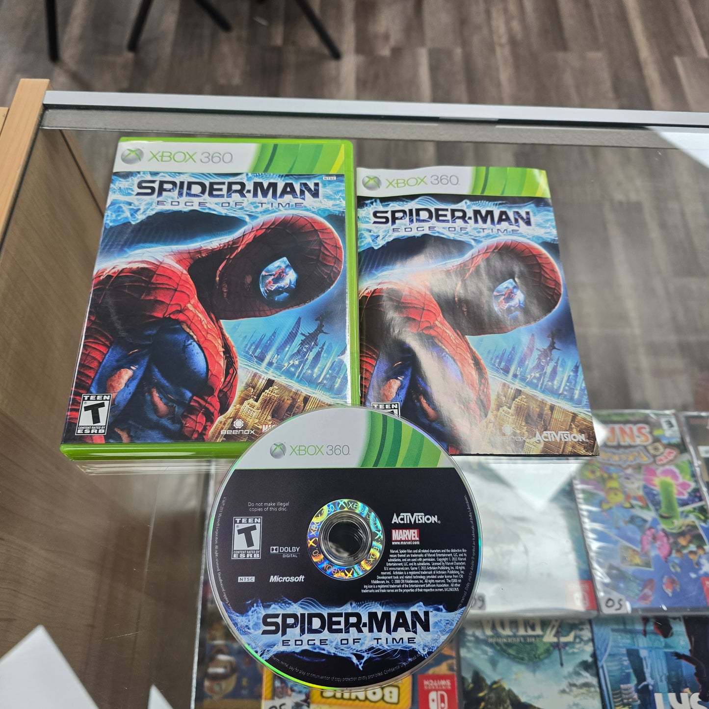 Spiderman: Edge of Time Xbox 360