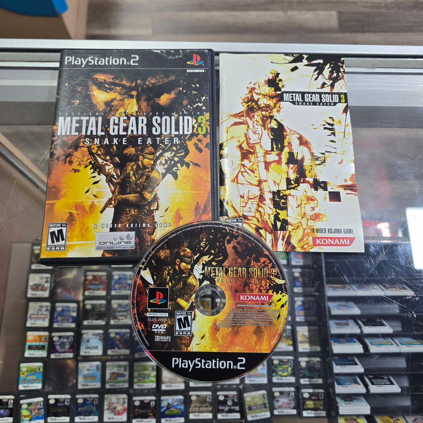 Metal Gear Solid 3 Snake Eater Playstation 2
