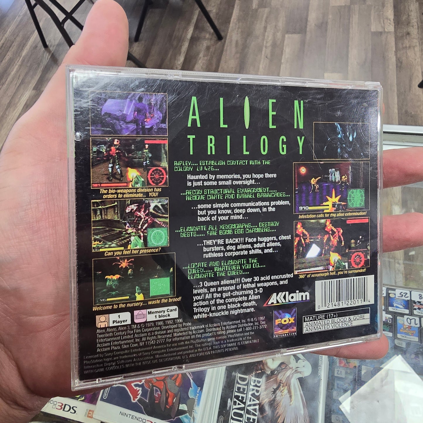 Alien Trilogy PlayStation 1