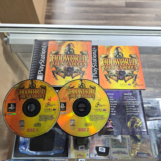 Oddworld Abes Exoddus Playstation 1