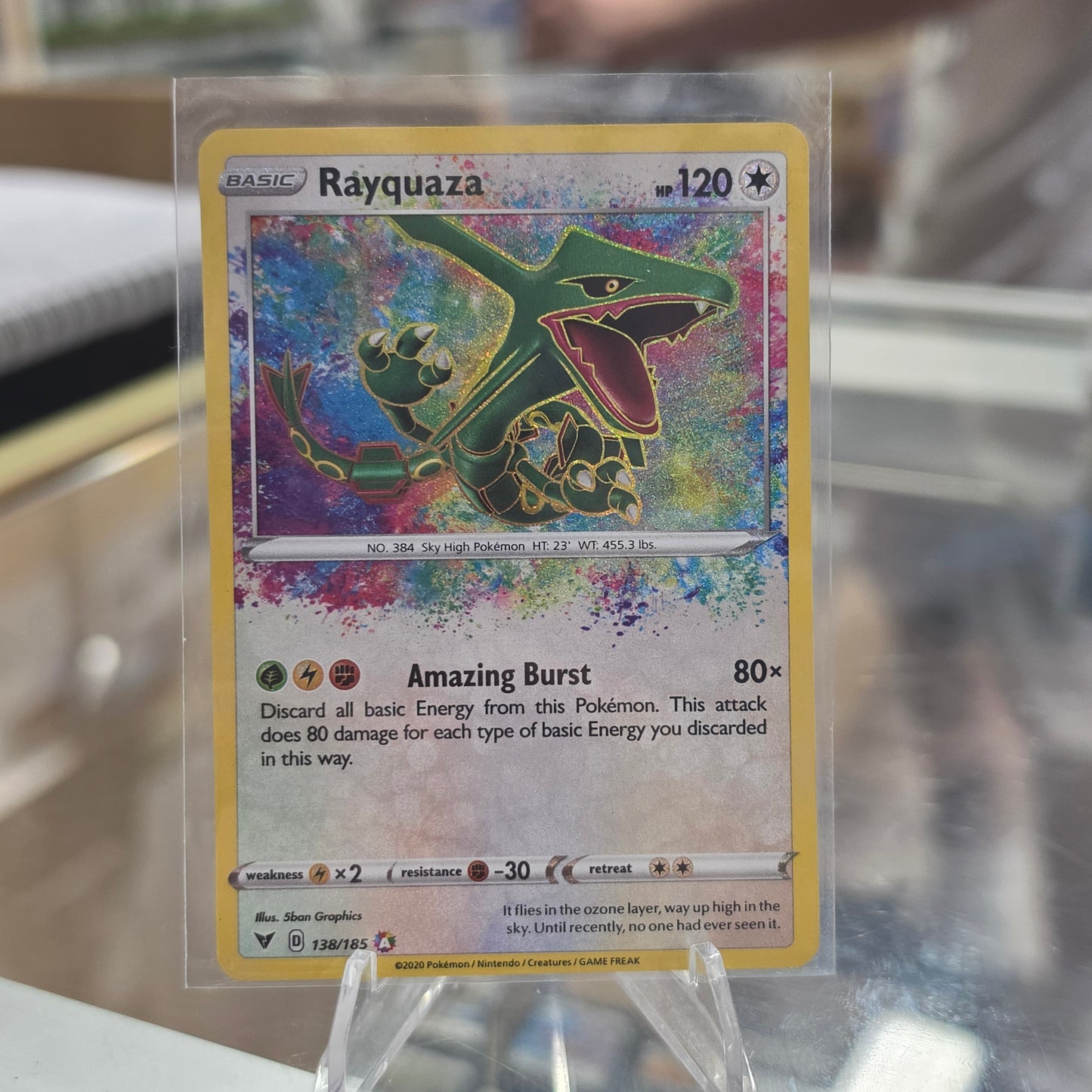 Rayquaza - SWSH04: Vivid Voltage (SWSH04) (NM)
