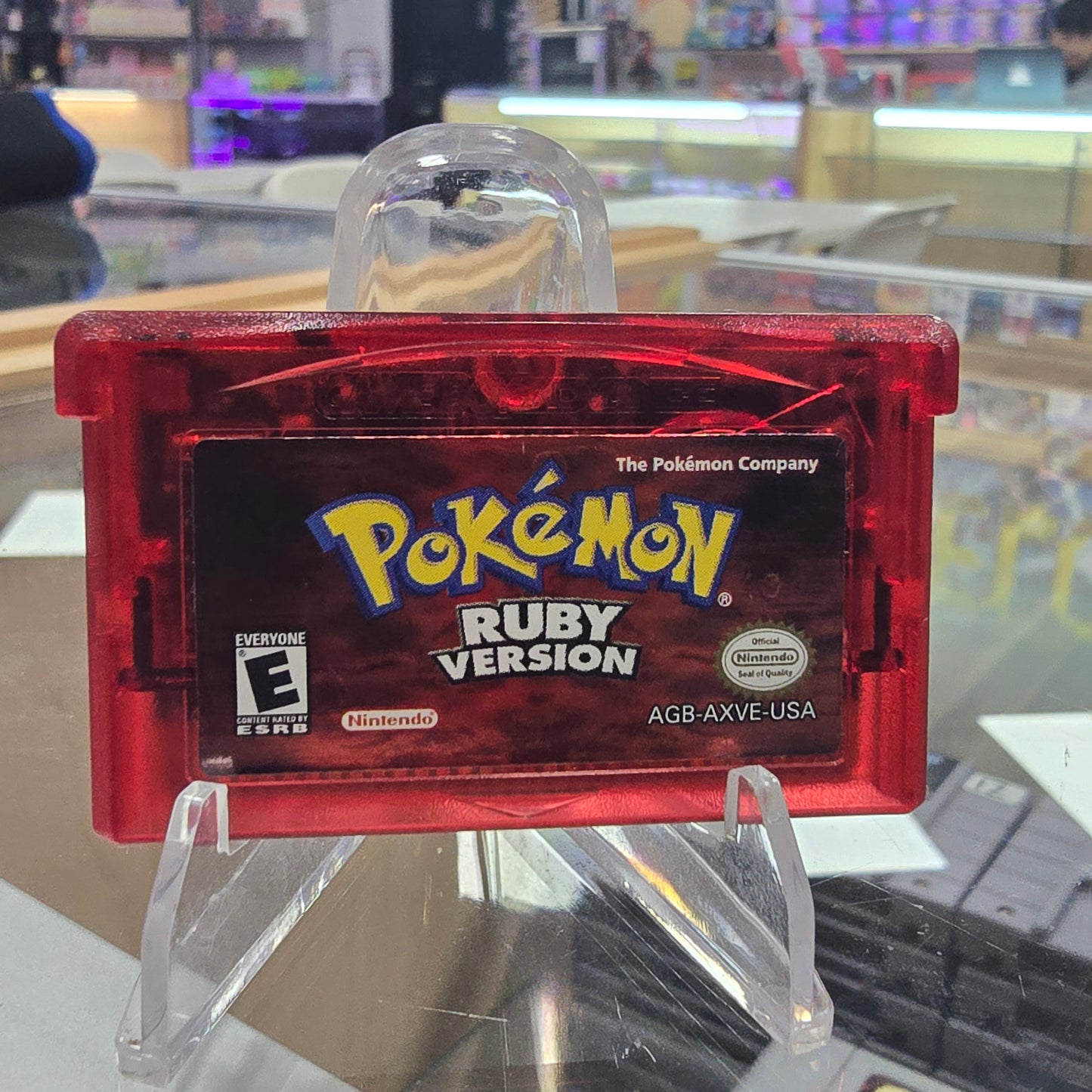 Pokémon Ruby (Authentic) (Clean Label) Nintendo Gameboy Advance (Dry Battery)