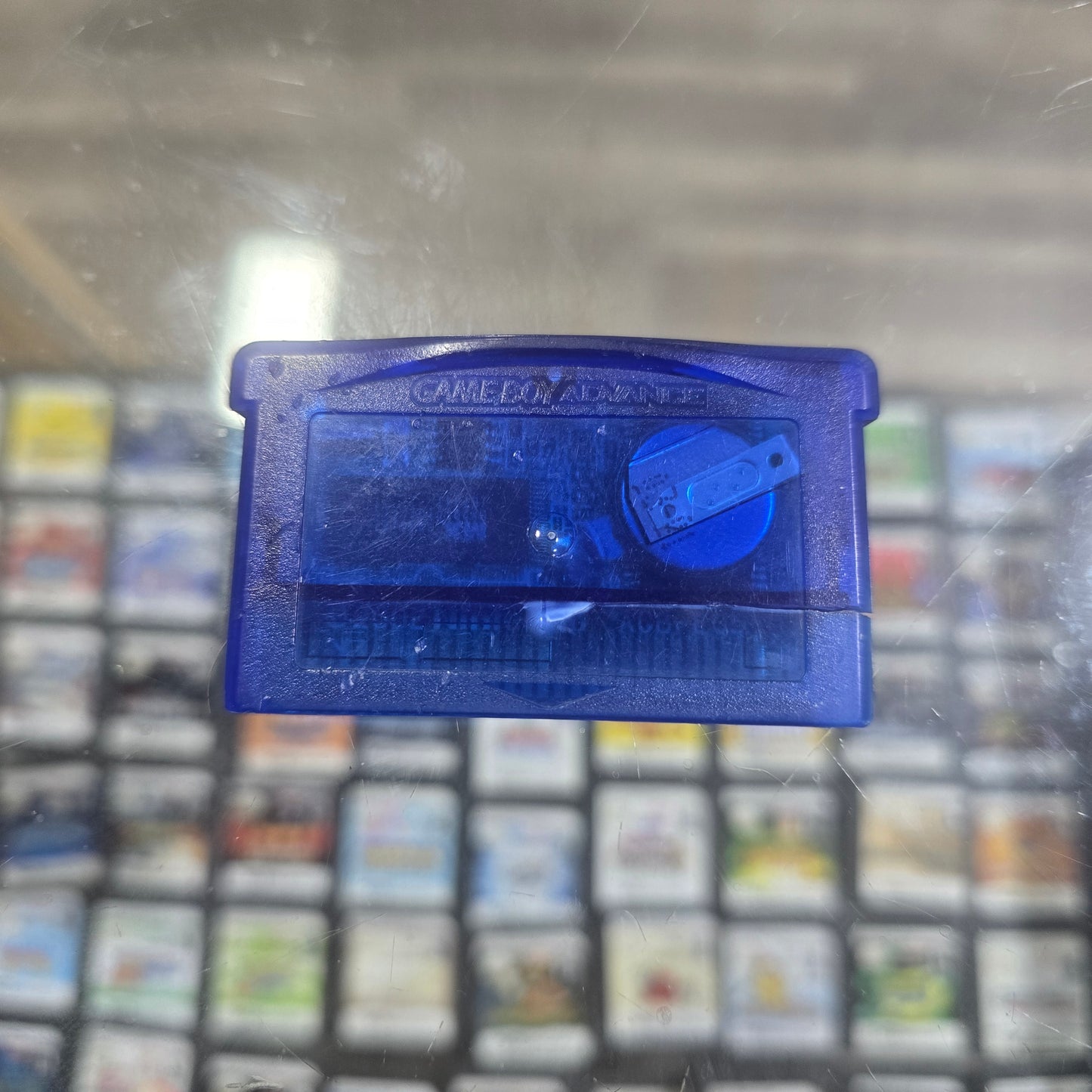 Pokémon Sapphire (Authentic) Nintendo Gameboy Advance (Dry Battery) (Cracked Shell) (No Label)