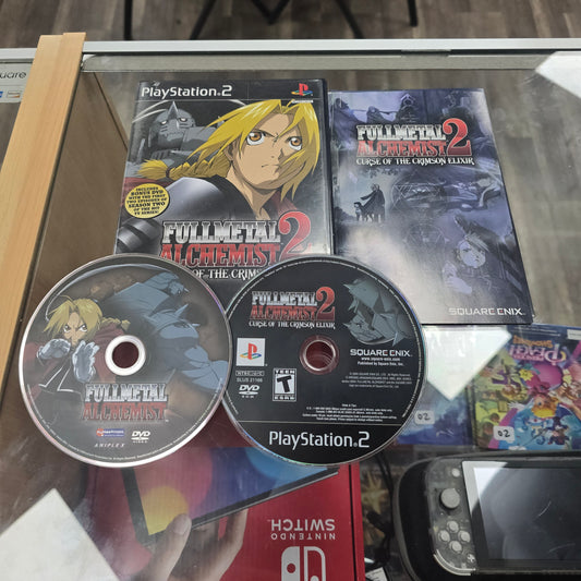 Fullmetal Alchemist 2 Curse of the Crimson Elixir Playstation 2