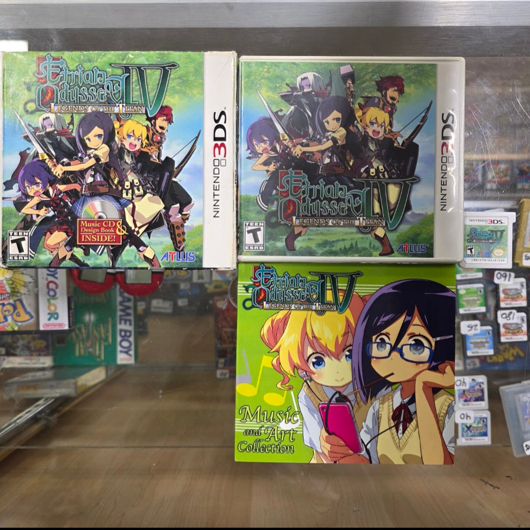 Etrian Odyssey IV: Legends Of The Titan [Limited Edition] Nintendo 3DS