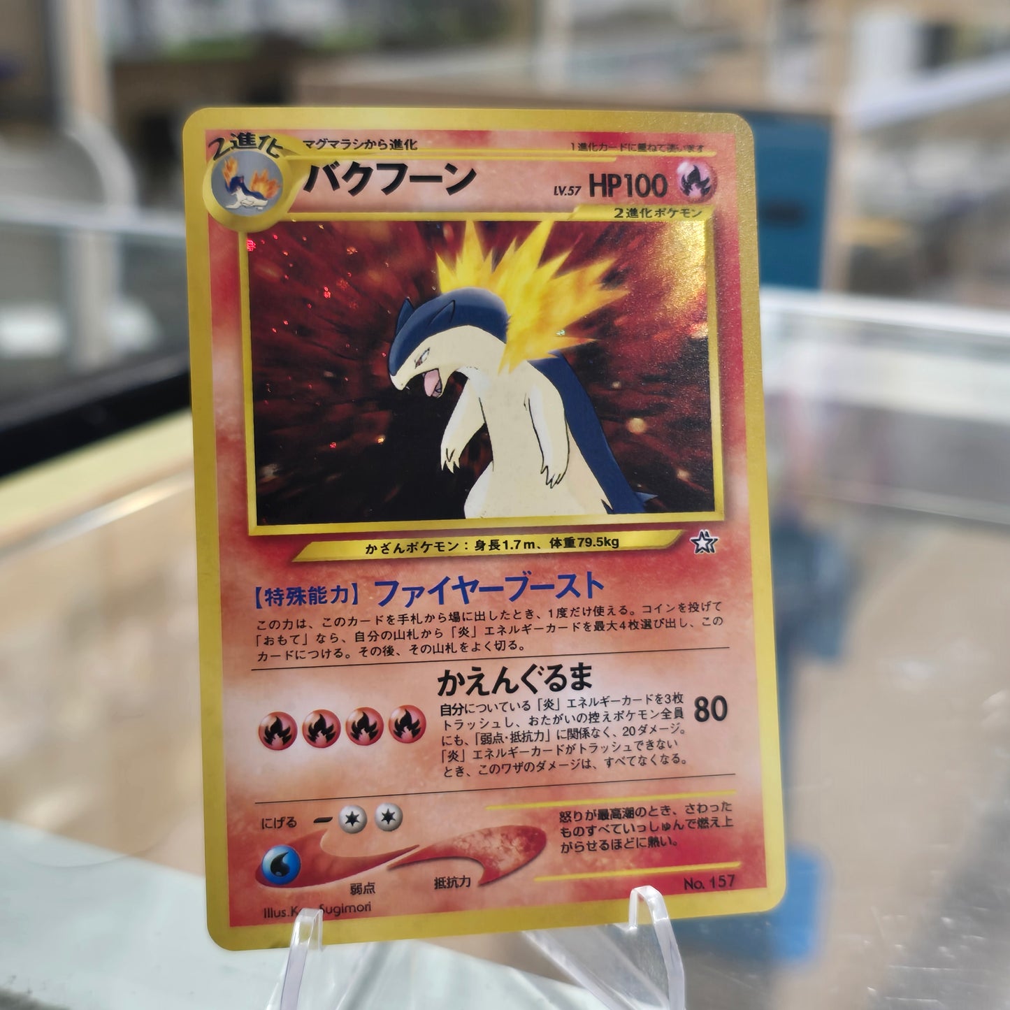 Typhlosion - Neo Premium File 1 (NM)