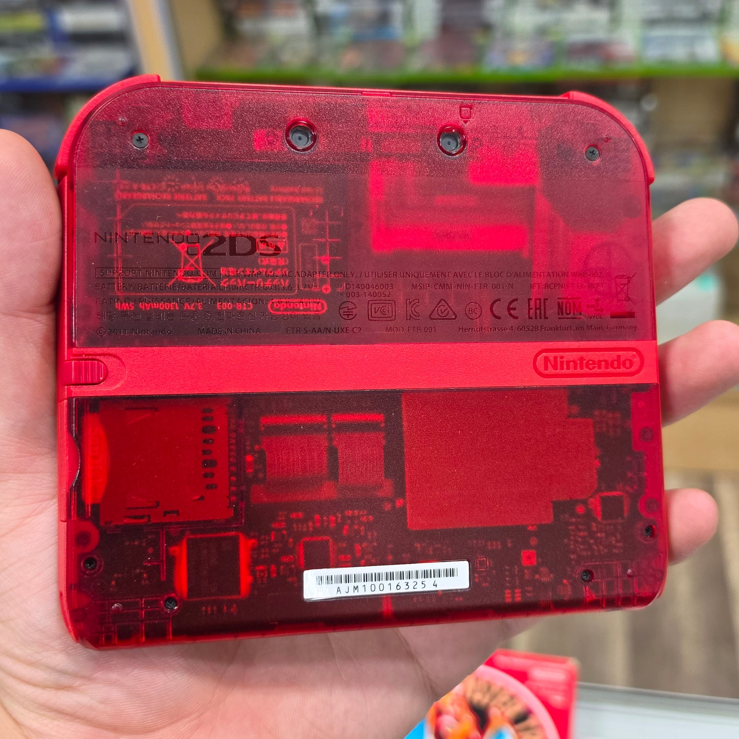 Nintendo 2DS Pokemon Red Edition JP Nintendo 3DS (REGION FREE TO US) (DIGITAL GAMES)