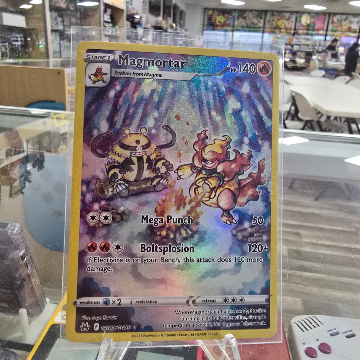 Magmortar - Crown Zenith: Galarian Gallery (NM)