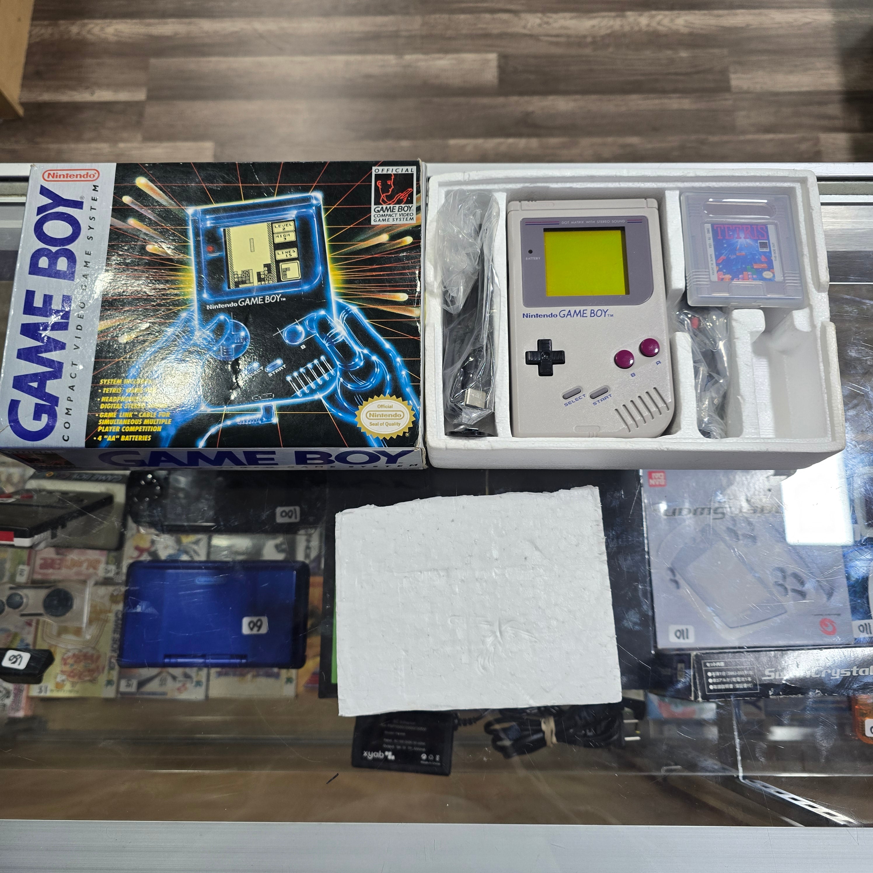 Original Gameboy System CIB in Box with Tetris Tested – buttondelight