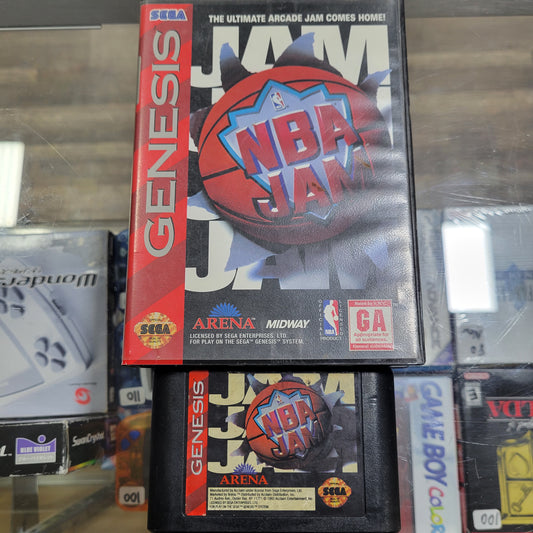 NBA JAM Sega Genesis