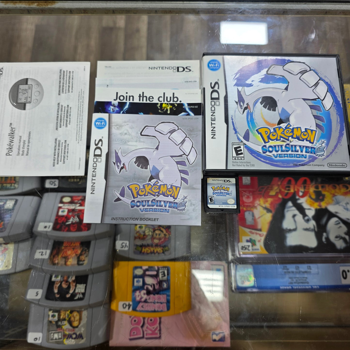 Pokémon SoulSilver (Authentic)(Big Box) [No Poké Walker] Nintendo DS