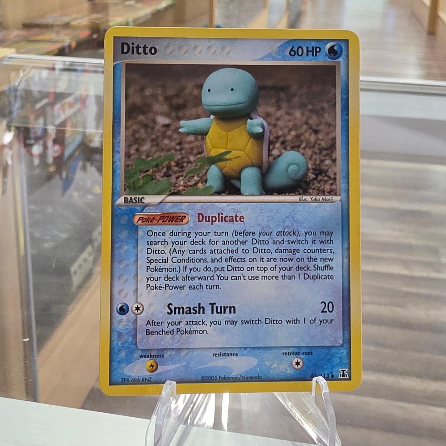 (NM) Ditto - 040/113 (Squirtle) - EX Delta Species