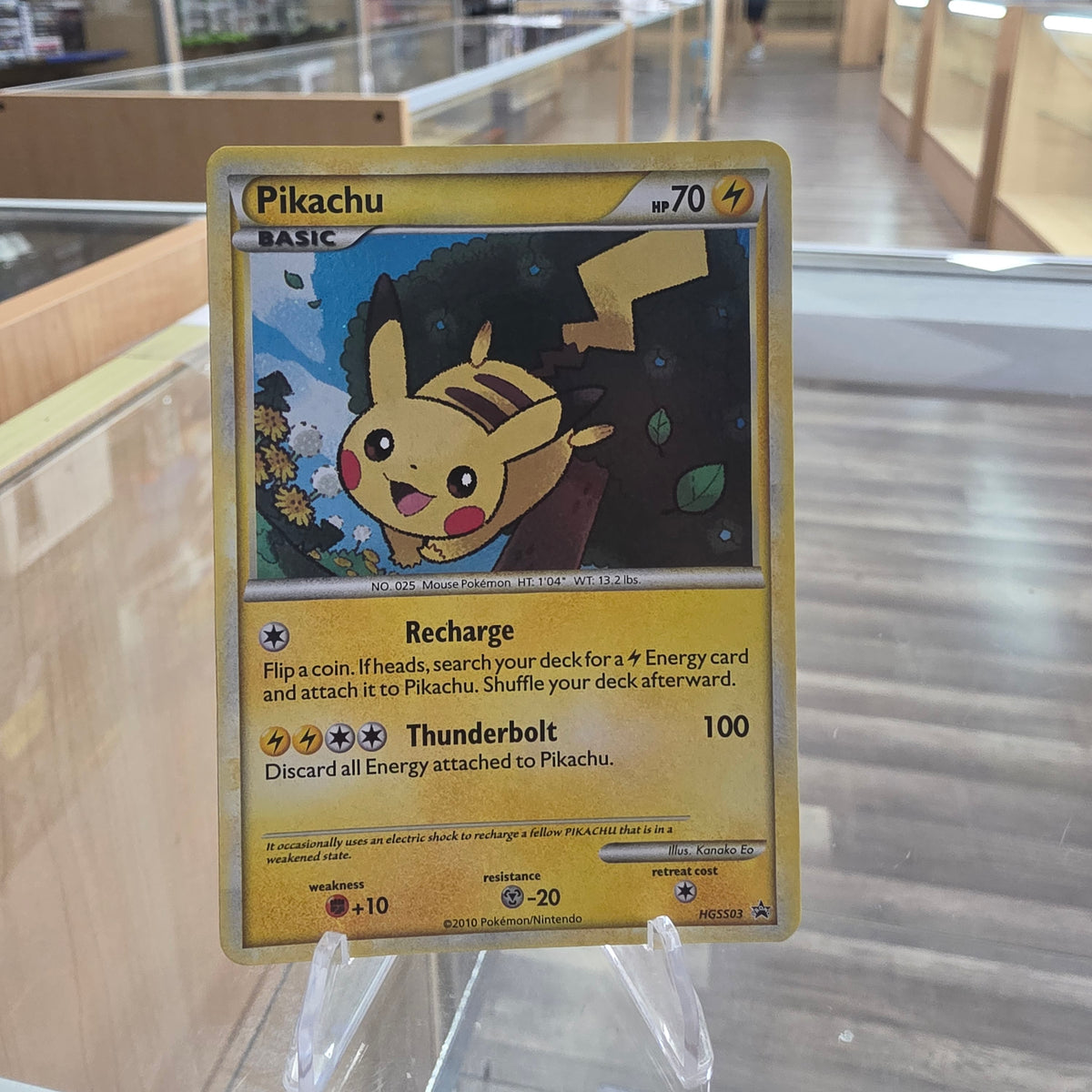 (NM) Pikachu - HGSS03 - HGSS Promos