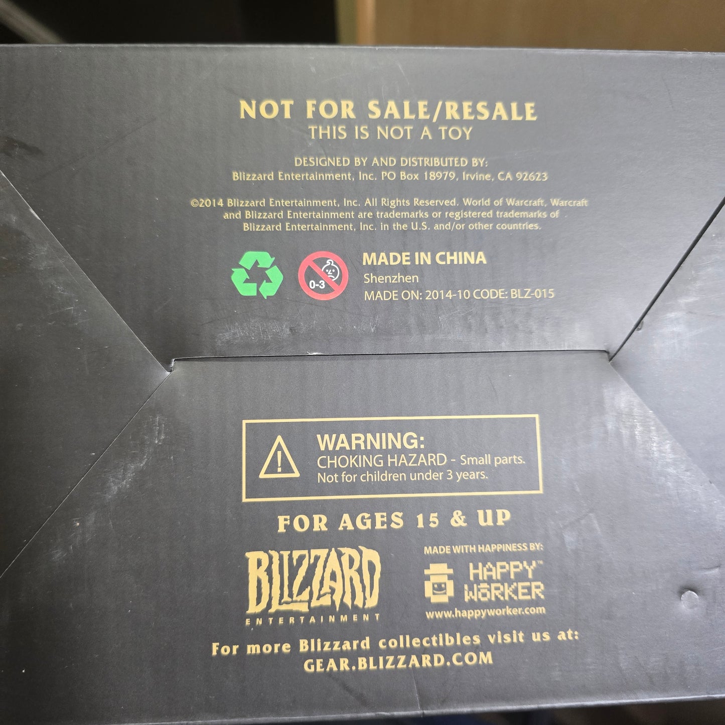 World of Warcraft 10 Year Anniversary Orc Statue (NEVER DISPLAYED) (LIKE NEW) (OPEN BOX)