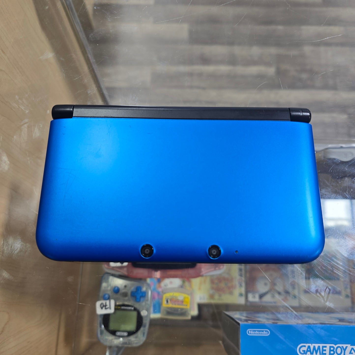 Blue Nintendo 3DS XL Handheld System With Charger (Clean System)