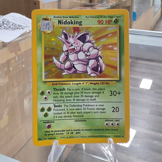 Nidoking - Base Set (LP)