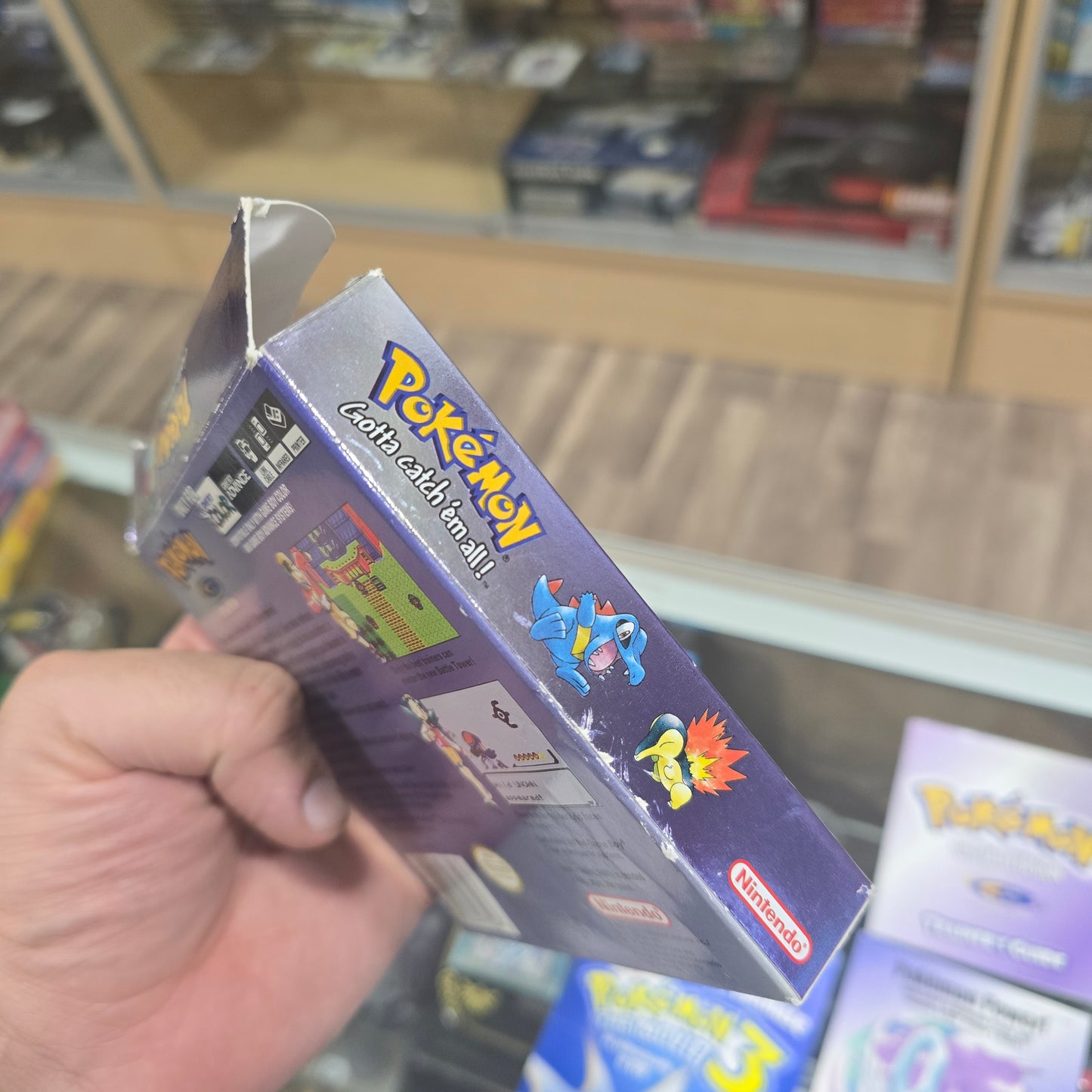 Pokémon Crystal (New Battery) (CIB) (Good Condition) Nintendo Gameboy