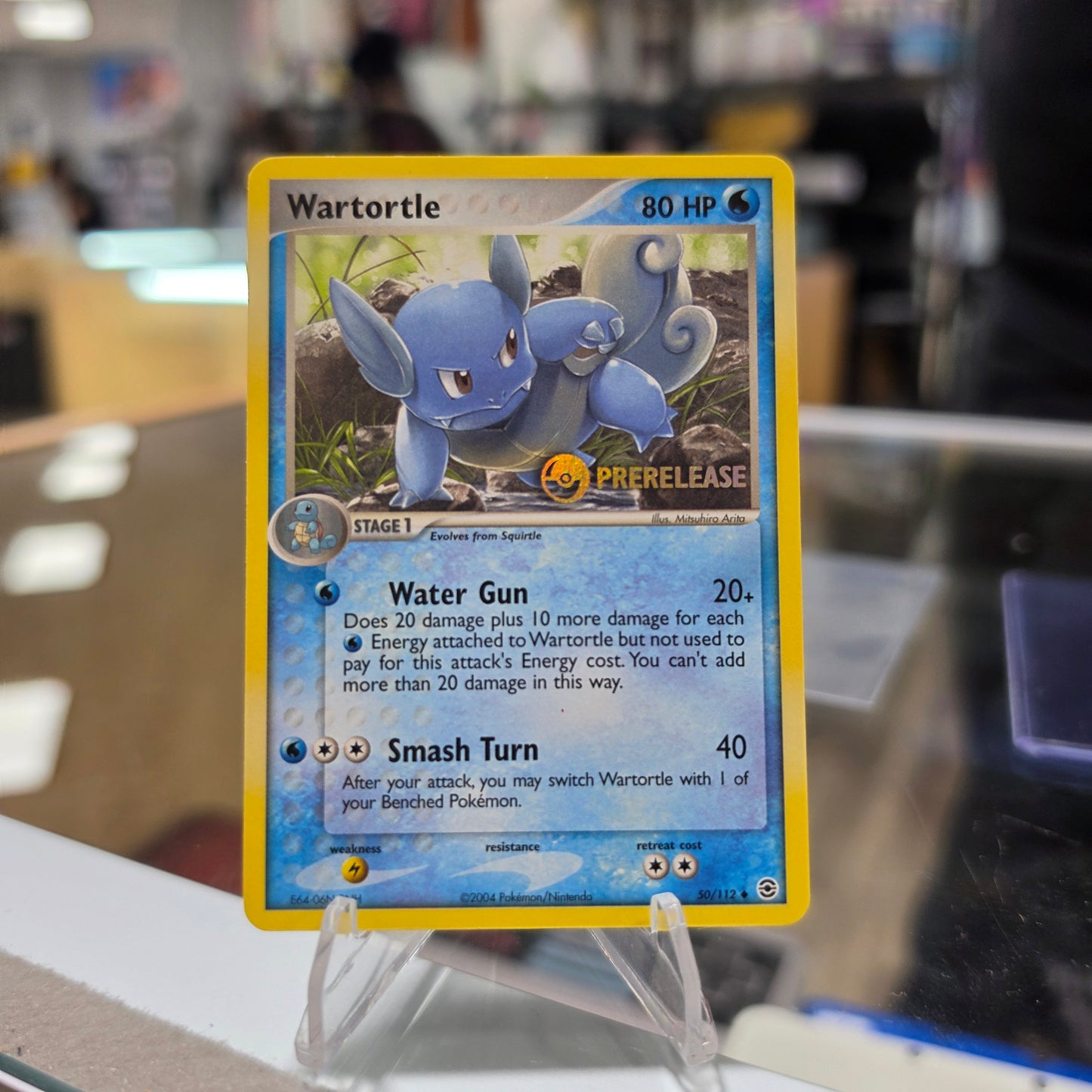 Wartortle - 50/112 (Prerelease) (NM)