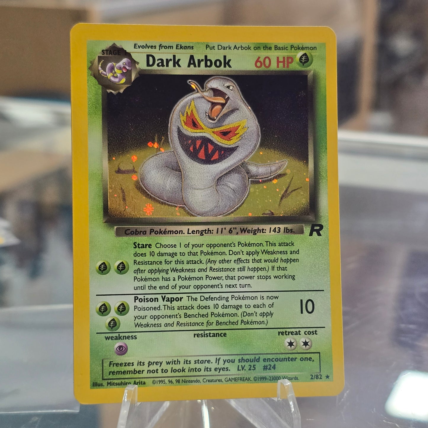 Dark Arbok (2) - Team Rocket (LP)