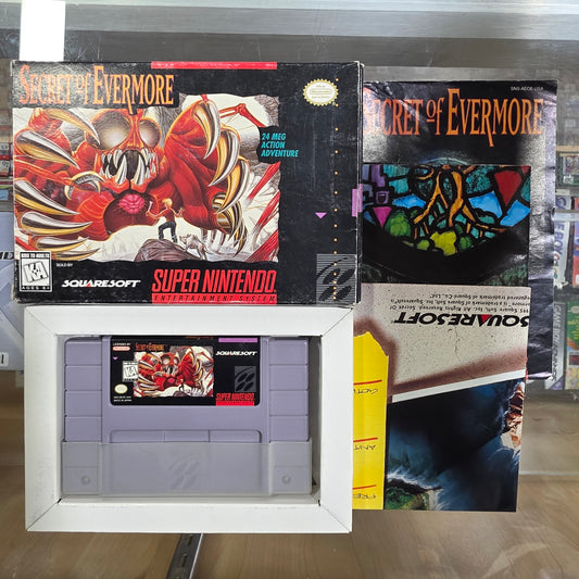 Secret of Evermore Super Nintendo