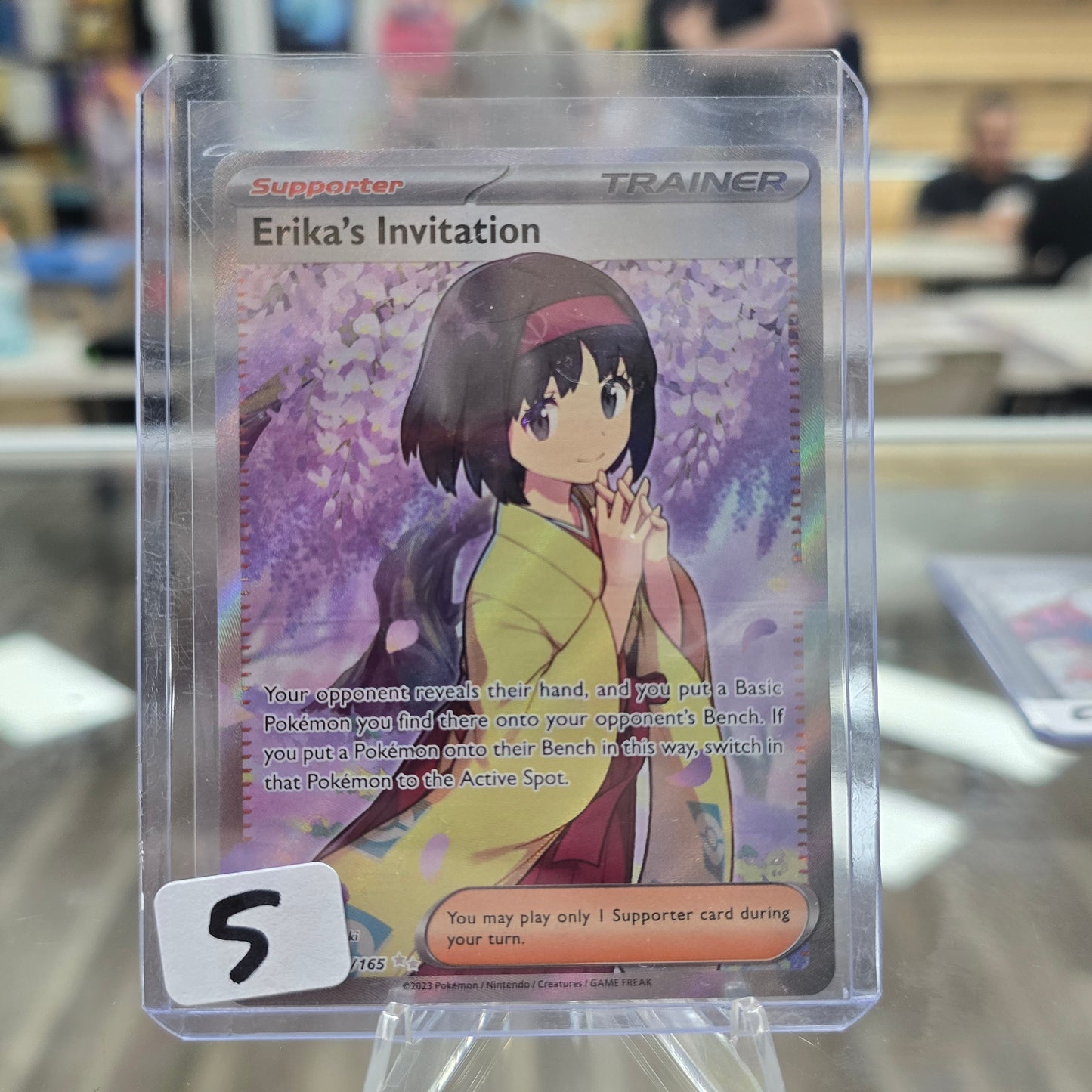 Erika's Invitation - 196/165 - SV: Scarlet & Violet 151 (NM)