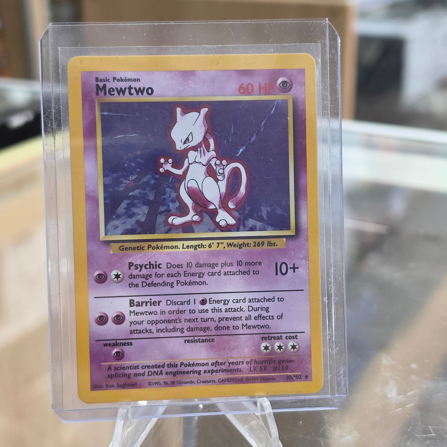 Mewtwo - Base Set (MP)