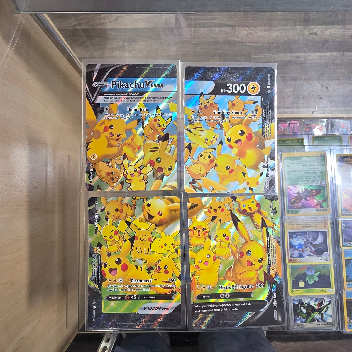 Pikachu V-Union [Set of 4] - SWSH: Sword & Shield Promo Cards