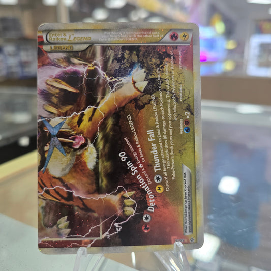 Entei & Raikou Legend (bottom) - Unleashed DMG