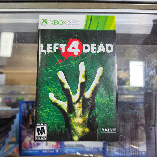 Left 4 Dead Xbox 360 (MANUAL ONLY)