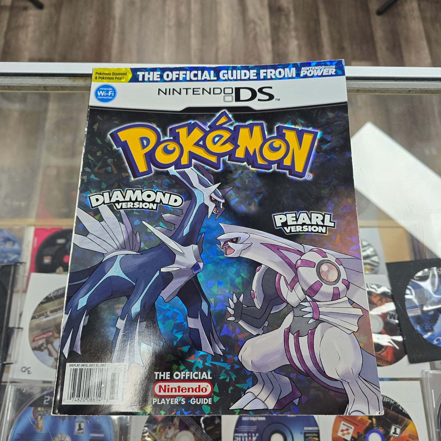 Pokemon Diamond and Pearl Official Guide from Nintendo Power with Map