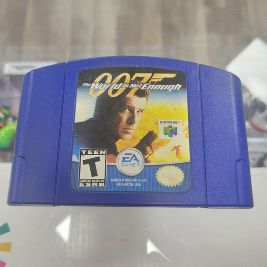 007 The World Is Not Enough N64