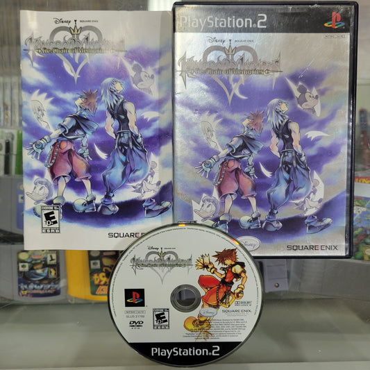 Kingdom Hearts Re Chain Of Memories Playstation 2
