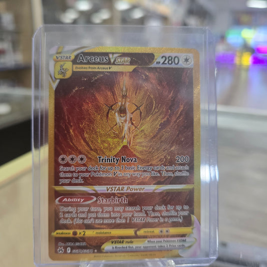 Arceus VSTAR (Secret) - Crown Zenith: Galarian Gallery (NM)