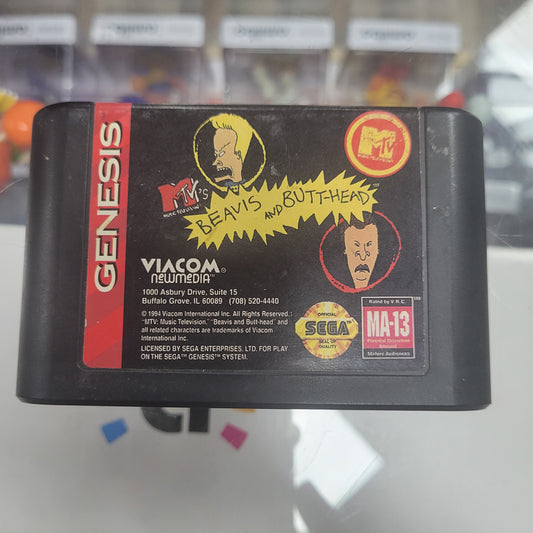 Beavis And Butthead Sega Genesis