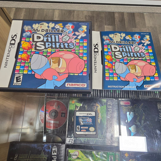 Mr Driller Drill Spirits Nintendo DS