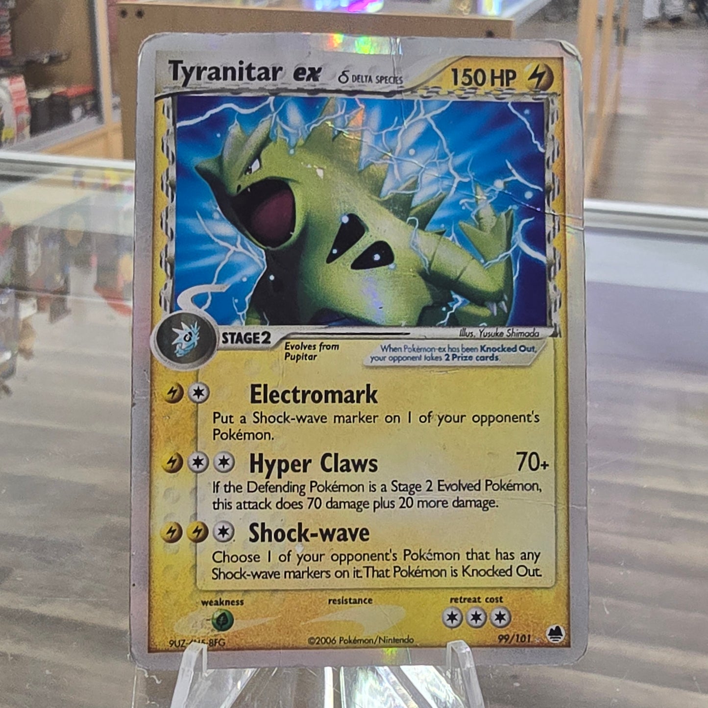 Tyranitar ex (Delta Species) - Dragon Frontiers (DMG)