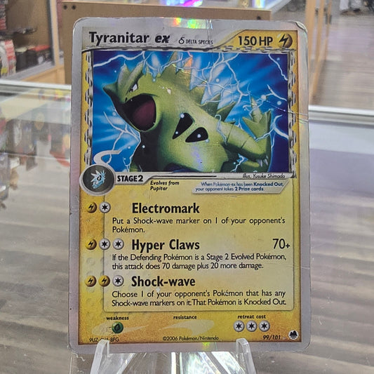 Tyranitar ex (Delta Species) - Dragon Frontiers (DMG)
