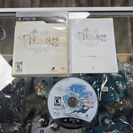 Ni No Kuni Wrath of the White Witch CIB PlayStation 3