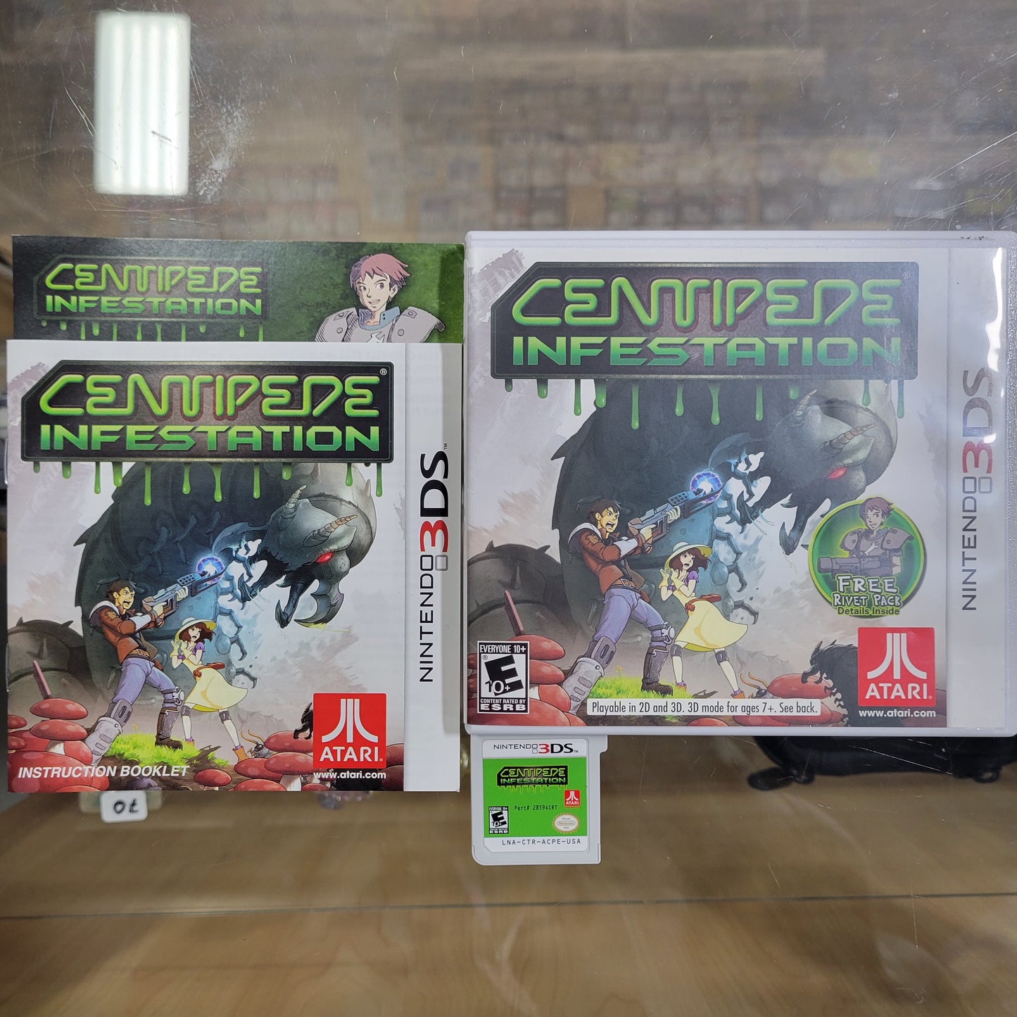 Centipede Infestation Nintendo 3DS