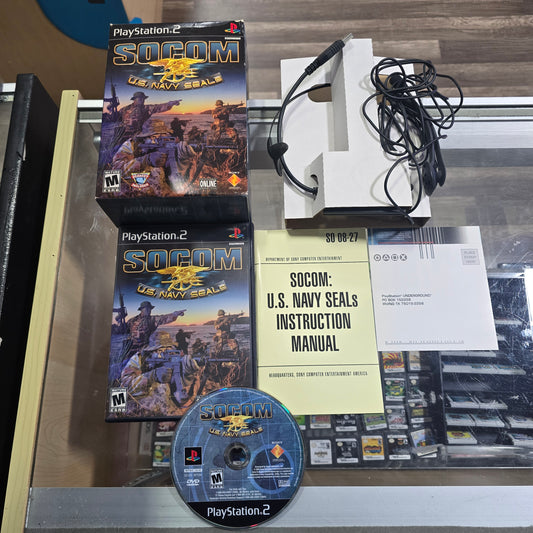 SOCOM US Navy Seals Big Box Playstation 2