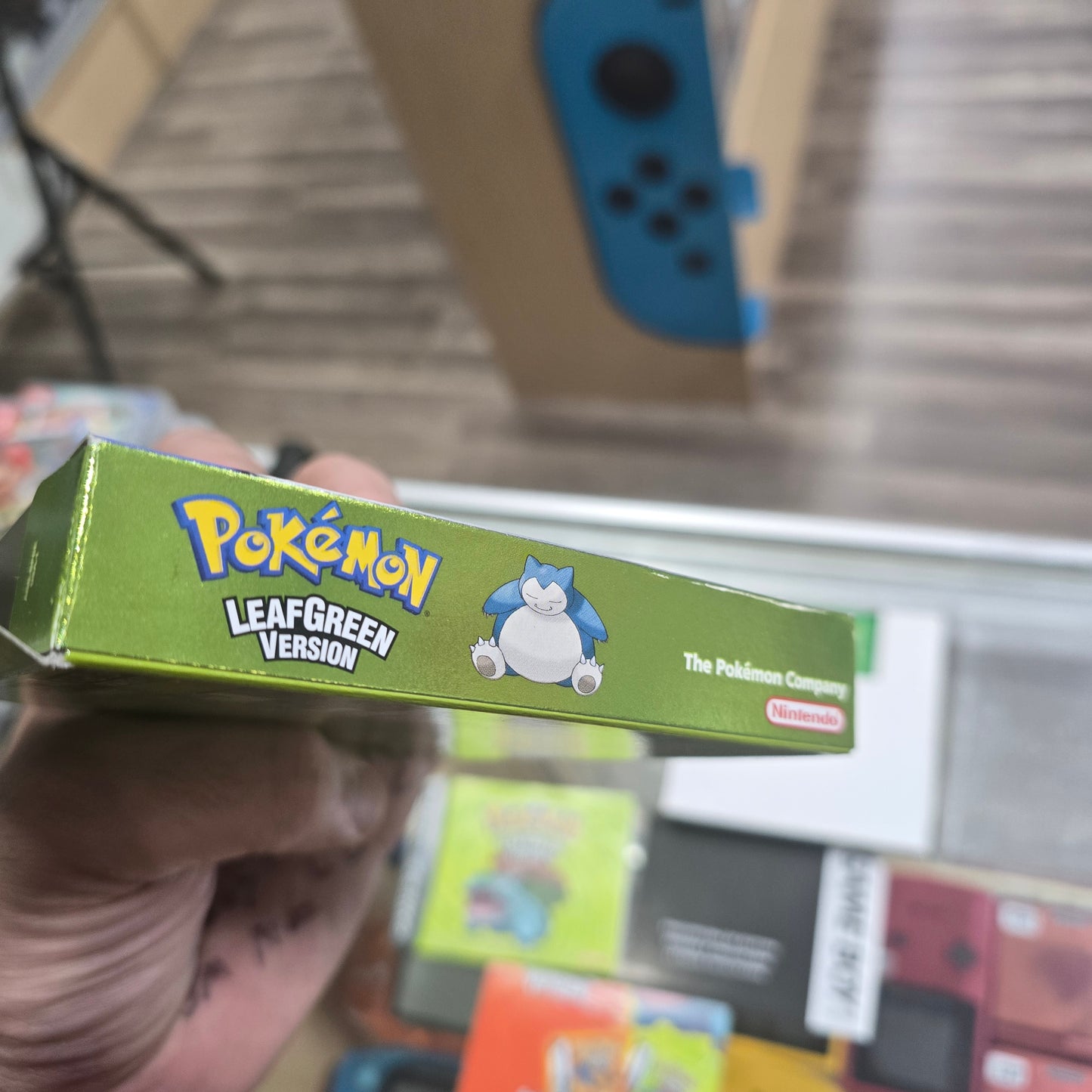 Pokémon LeafGreen (Authentic) (Clean) CIB Nintendo Gameboy Advance