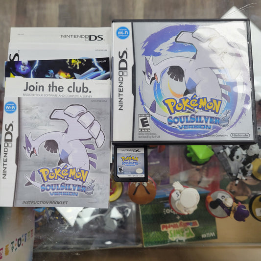 Pokémon SoulSilver Nintendo DS CIB [Authentic]