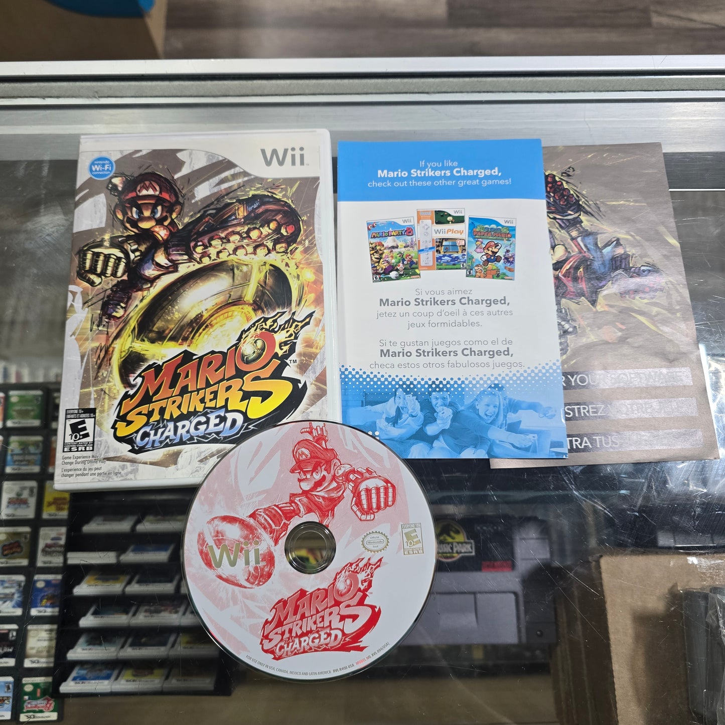 Mario Strikers Charged Nintendo Wii