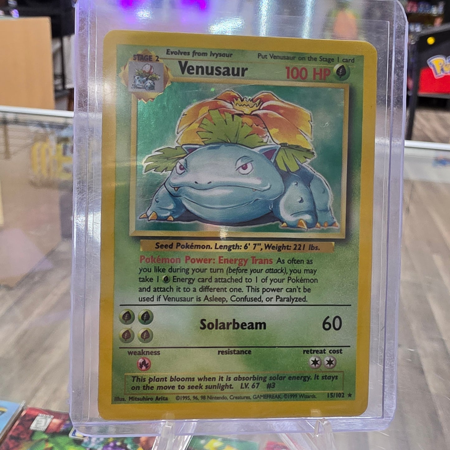 Venusaur - Base Set (NM)