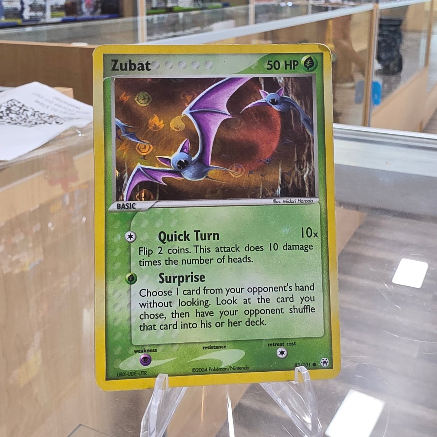 Zubat - EX Hidden Legends (MP)
