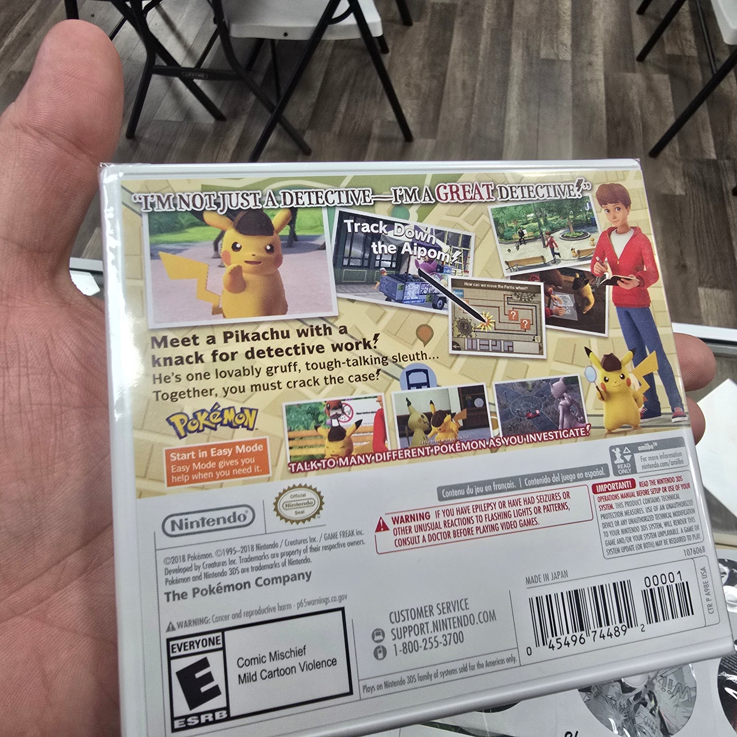 Detective Pikachu NEW SEALED Nintendo 3DS