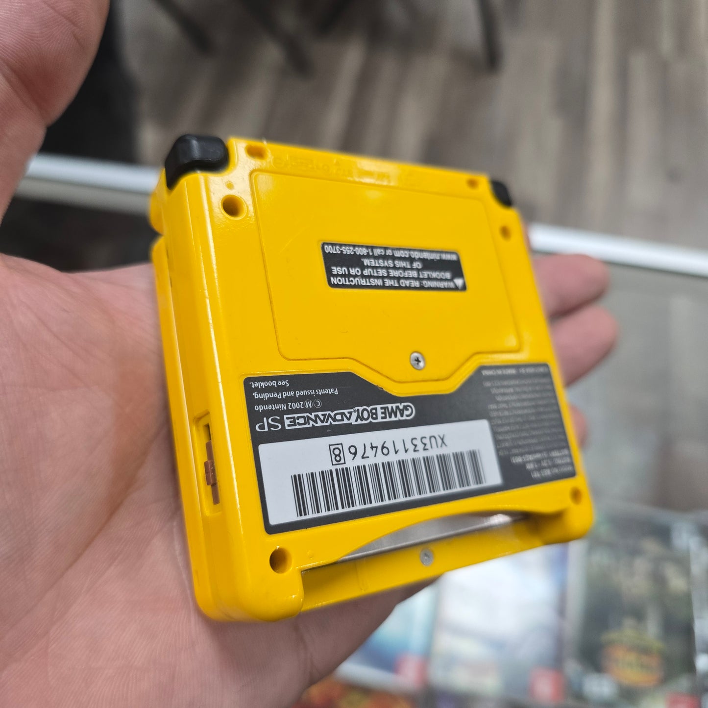 Pikachu Gameboy Advance SP (ToysRUs) (Authentic) Handheld System with Charger